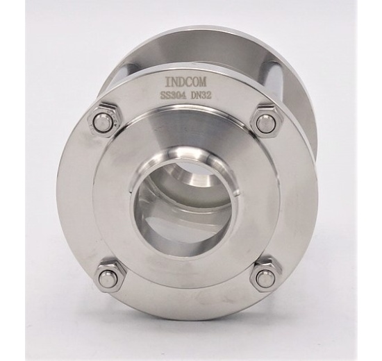 Indicateur de circulation droit, à souder S-S, type B | DN32