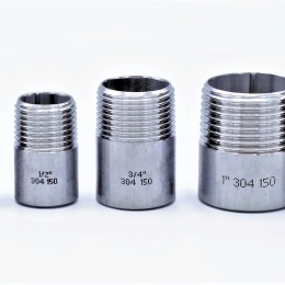 Embouts mâle à souder, DN06, DN08, DN10, DN15, DN20, DN25, DN32, typ 308