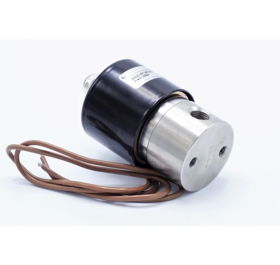 Électrovanne en acier inoxydable 2/2, G 1/8 " | AC24V, NC