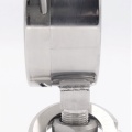 Manomètre avec séparateur à membrane - visserie alimentaire DIN 11851, cadran 100 mm, matrice DN32| 0-2,5 bar