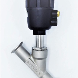 sedlový ventil z nerezové oceli s clamp připojením DN25