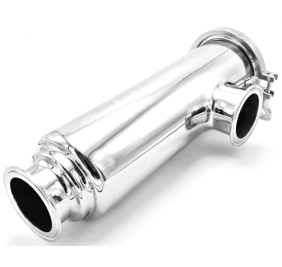 Filtre tubulaire – filtre à moût, raccordement: CLAMP DN65 (collier clamp 91mm)