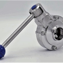 inox sanitairy vanne papillon