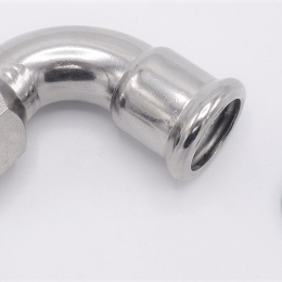 Coude 90°, à pression, F/filetage intérieur 18 mm_3/4"