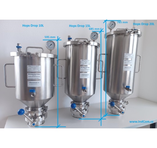 Hopsdrop - le réservoir pour l'houblonnage à froid | Hops Drop 10L
