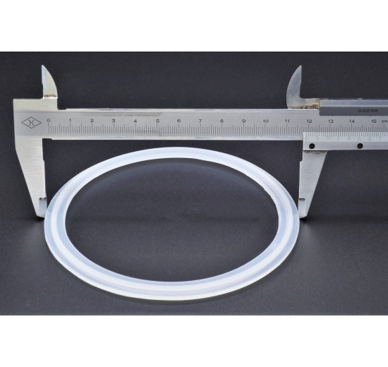 clamp silikonové těsnění DN 100 - talířek 119 mm