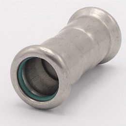 Accouplement, raccord à sertir, F 15 mm, inox