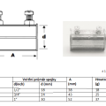 Raccord pour tubes en acier 1”