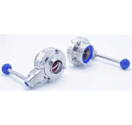 Vannes papillon diretes, filetées/à souder type G-S | DN40