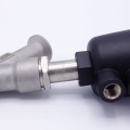 Vanne pneumatique avec le siège incliné-45°| CLAMP DIN 32676 (34 mm)