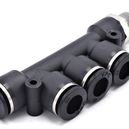 Composante séparatrice avec filetage