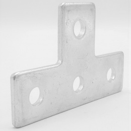 Accouplement de poutre en T galvanisé, système de montage et d'ancrage