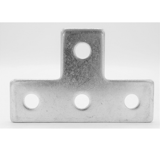 Accouplement de poutre en T galvanisé, système de montage et d'ancrage