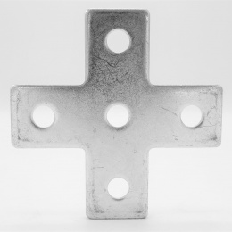 Accouplement de poutre en X galvanisé