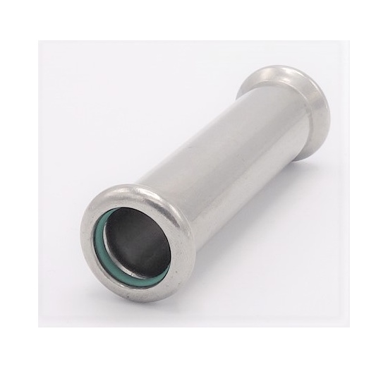 Accouplement étendu, presse 15 mm, inox