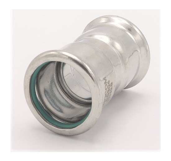 Accouplement, raccord à sertir, F 28 mm inox