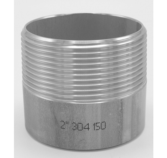 acier inoxydable Embouts mâle à souder, type 308 2"