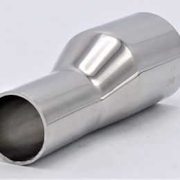 acier inoxydable Réductions excentriques, à souder, longues DN 40/25