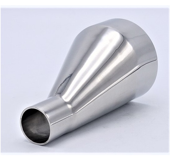 acier inoxydable Réductions excentriques, à souder, longues DN 65/25