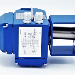 actionneur électrique avec support et arbre de liaison