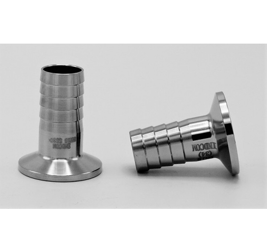 adaptateur à tuyau court CLAMP