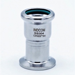 Adaptateur de pressage / CLAMP DIN 32676 | 22 mm_CLAMP collier 34 mm