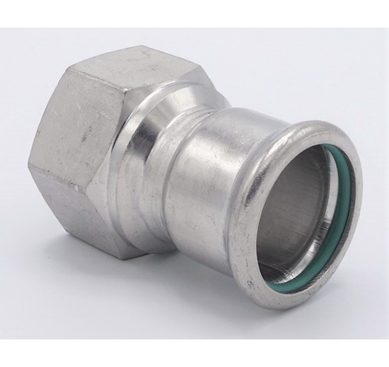 Adaptateur de pressage/filetage interne 28 mm_1" inox