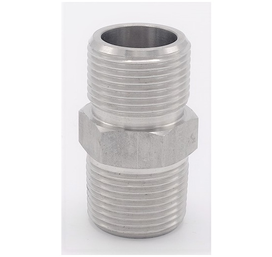 Adaptateur fileté NPT / G_ OUTSIDE / OUT 1/2"x1/2" inox