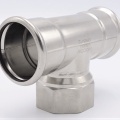 Pièce en T, pressée, F/F(filetage intérieur)/F 54_2"_54, inox