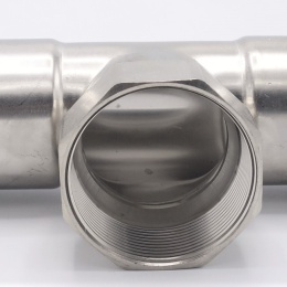 Pièce en T, pressée, F/F(filetage intérieur)/F 54_2"_54