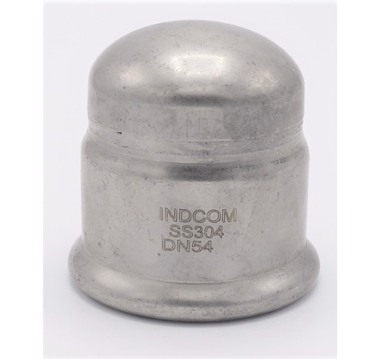 raccords à sertir inox, bouchon