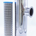 trubkový filtr DN 65 a filtrační štěrbinové síto (průlina 0,1 mm)
