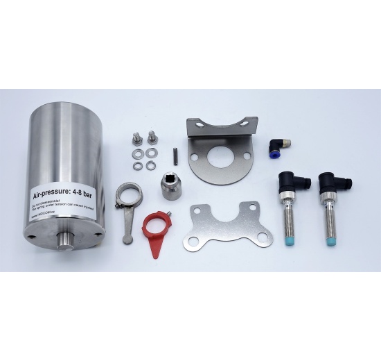 Vannes papillon de soudage (S-S type), actionneur pneumatiques, en inox