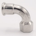 Coude 90°, à pression, F/filetage intérieur 18 mm_1/2"