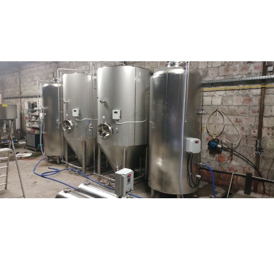 Réservoirs en acier inoxydable 20HL pour la production de boissons, réservoirs à bière