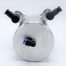 vannes papillon actionneur pneumatiques sanitaire de soudage type S-S, inox
