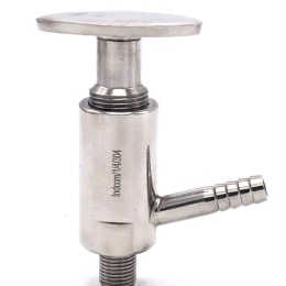 Vanne d'échantillonnage en inox, Clamp type | 1/4"