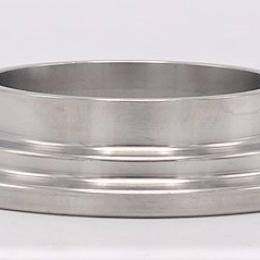 Tubulure conique à souder SMS DN25, acier inoxydable