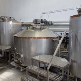 La salle de brassage 20 HL sur mesure