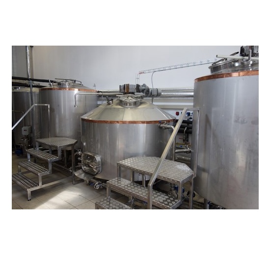 La salle de brassage 20 HL sur mesure