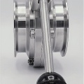 inox sanitaire CLAMP vanne papillon