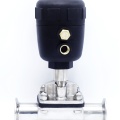 Vanne à membrane, commande: actionneur pneumatique, raccordement: CLAMP