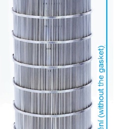 Tamis à fentes de filtration intérieure 0,55 mm pour filtre DN50