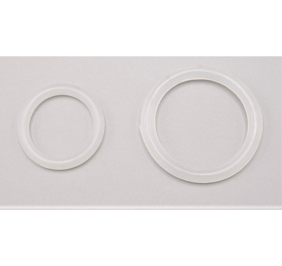 Joint (joint torique) pièce de rechange pour clapet anti-retour en acier inoxydable, CLAMP DN50