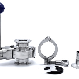 Clamp mandrin de tuyau Connexion CLAMP DIN 32676 industrie laitière industrie des boisson