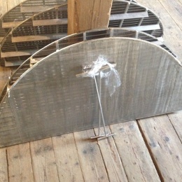 Tamis à fentes en acier inoxydable pour la filtration