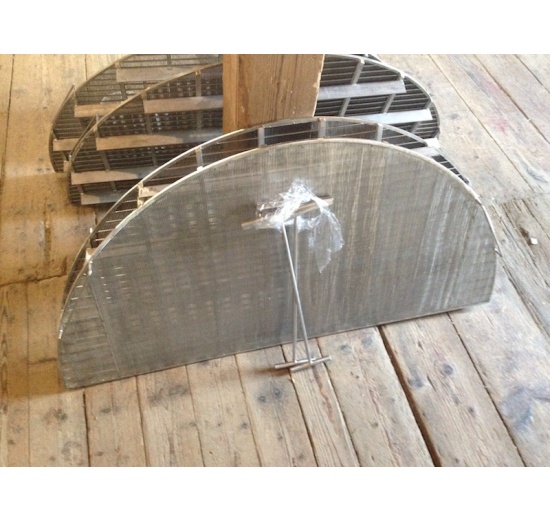 Tamis à fentes en acier inoxydable pour la filtration