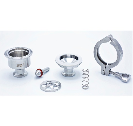 Clapet anti-retour, en inox, Clamp type C-C