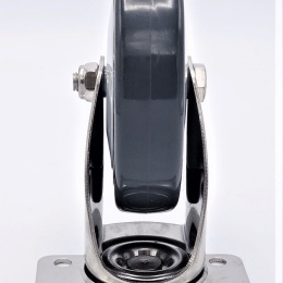 Kolečka transportní, otočná, nerezová, průměr 125 mm