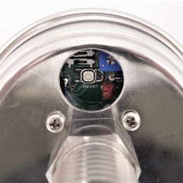 Thermomètre en acier inoxydable, digital, solaire